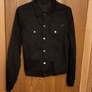 Nudie Jeans Kenny Black Raw Denim Jacket